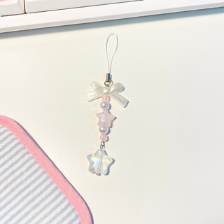 ✿ Phone Charm Star Ribbon พร้อมส่ง ✿