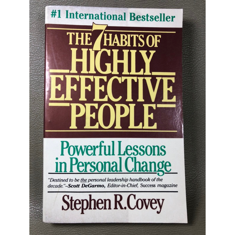 THE 7 HABITS OF HIGHLY EFFECTIVE PEOPLE (048-17)