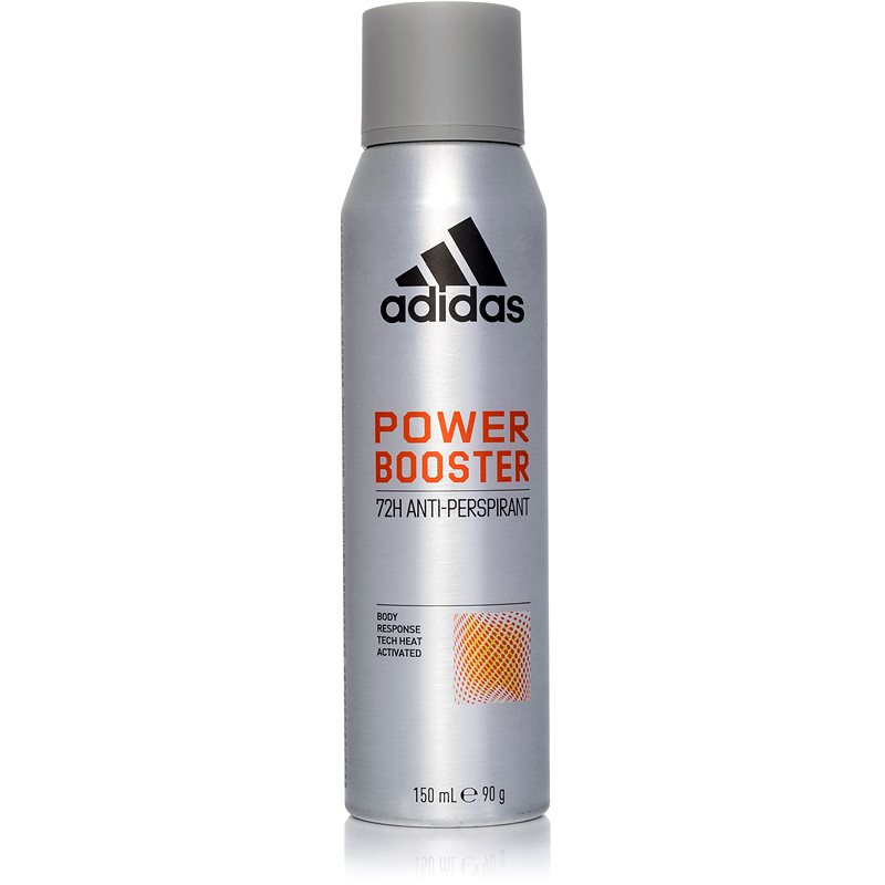 Adidas อาดิดาส สเปรย์ พาวเวอร์ บูสเตอร์ 150 มล. สเปรย์ระงับกลิ่นกาย ผลิต 15/03/24
