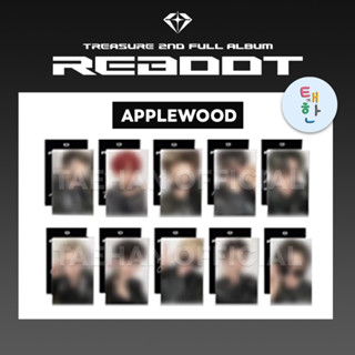 🔴ลด 50% SHOPEE LIVE🔴 [TREASURE] การ์ดอีเว้นท์ REBOOT [APPLE WOOD PHOTOCARD EVENT]