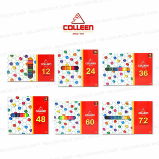 สีไม้ colleen ดินสอสี คอลลีน รุ่น 775 หัวเดียว 12 / 24 / 36 / 48 / 60 / 72 สี