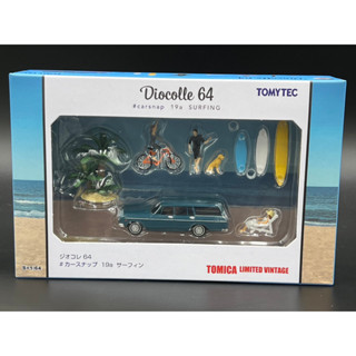 Tomica Limited Vintage Diorama Collection 64 # Car Snap 19a Surfing