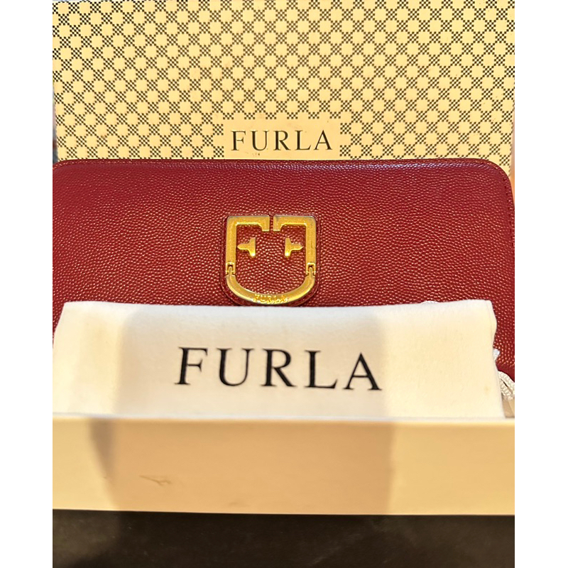 กระเป๋าสตางค์ Furla แท้ 💯 (มือสอง)