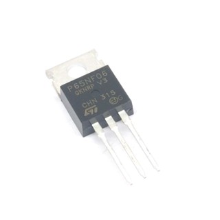 P65N06 P65NF06  Power  MOSFET N-Channel 60V 60Aจำนวน 1ชิ้น