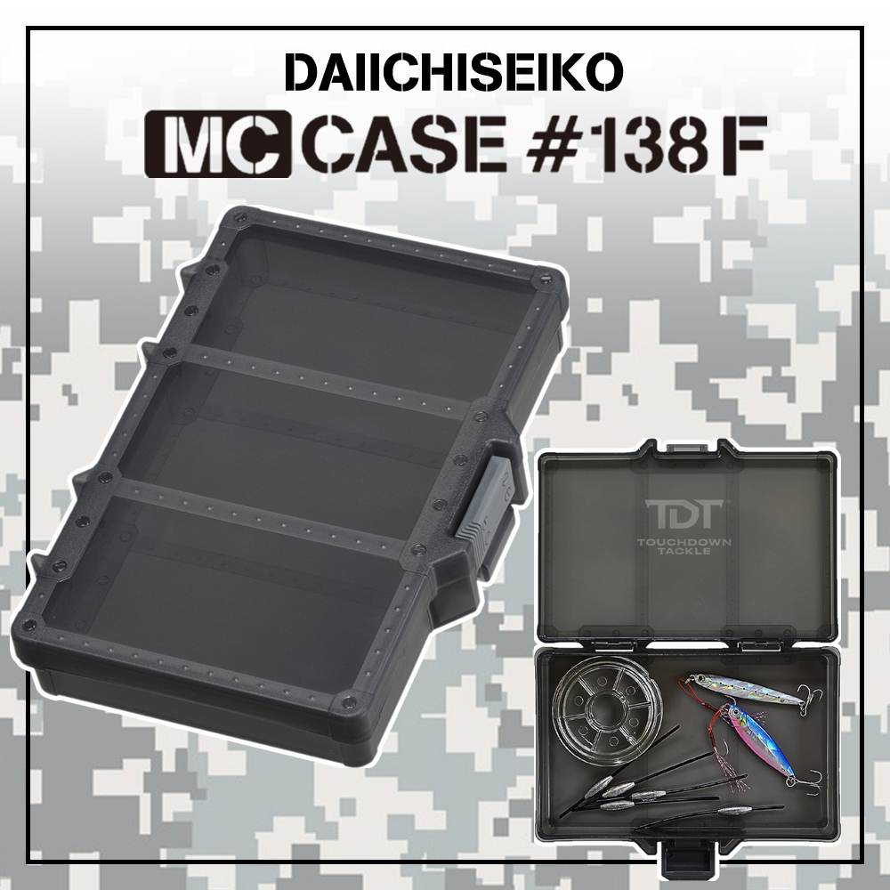 DAIICHISEIKO MC CASE 138F *** กล่องไร้ช่อง 3สีให้เลือกใช้ MADE IN JAPAN 100% ***