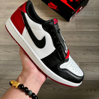 AIR JORDAN 1 LOW OG BLACK TOE (พร้อมส่ง ของแท้ 10000%)