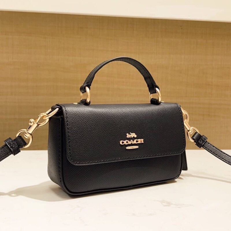 พร้อมส่ง 🛍️ COACH MINI JOSIE TOP HANDLE CROSSBODY BAGOUTLET💯%