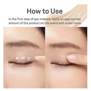 (ซื้อผ่านไลฟ์ลด50%)ของแท้/พร้อมส่ง The SAEM Saemmul Eye Primer 5.8g