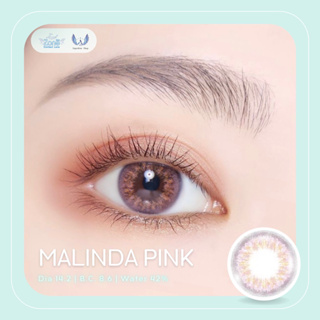 Angel Zone คอนแทคเลนส์ รุ่น 14.2 Malinda Pink ( Luxury Limited Collection )(รายเดือน)