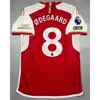 เสื้อบอล เพลเย่อ อาเซนอล เหย้า 2023-24 Player Home  8 ODEGAARD อาร์มพรีเมียร์ลีค ผ้าทอเกรดดีที่สุด