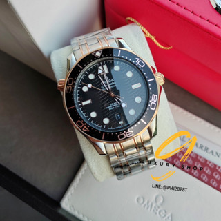 มาใหม่✅นาฬิกาข้อมือ OMG Sea 40mm เครื่องAutomatic *สินค้าตรงตามรูป