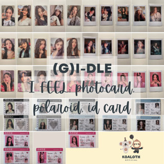 (G)I-dle I FEEL การ์ดบั้ม โพลารอยด์ ไอดีการ์ด