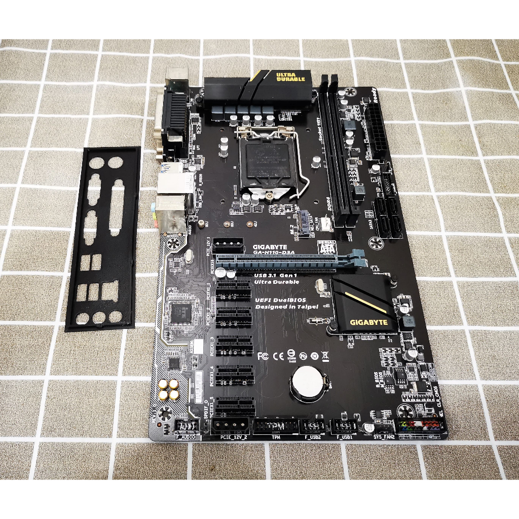 Gigabyte GA H110 D3A **สินค้ามือ2 สภาพดี