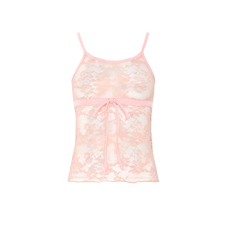 pink flower lace top