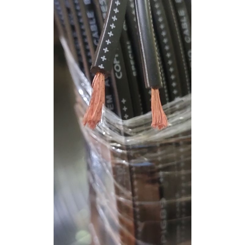 สายลำโพง AWG16  สีดำ