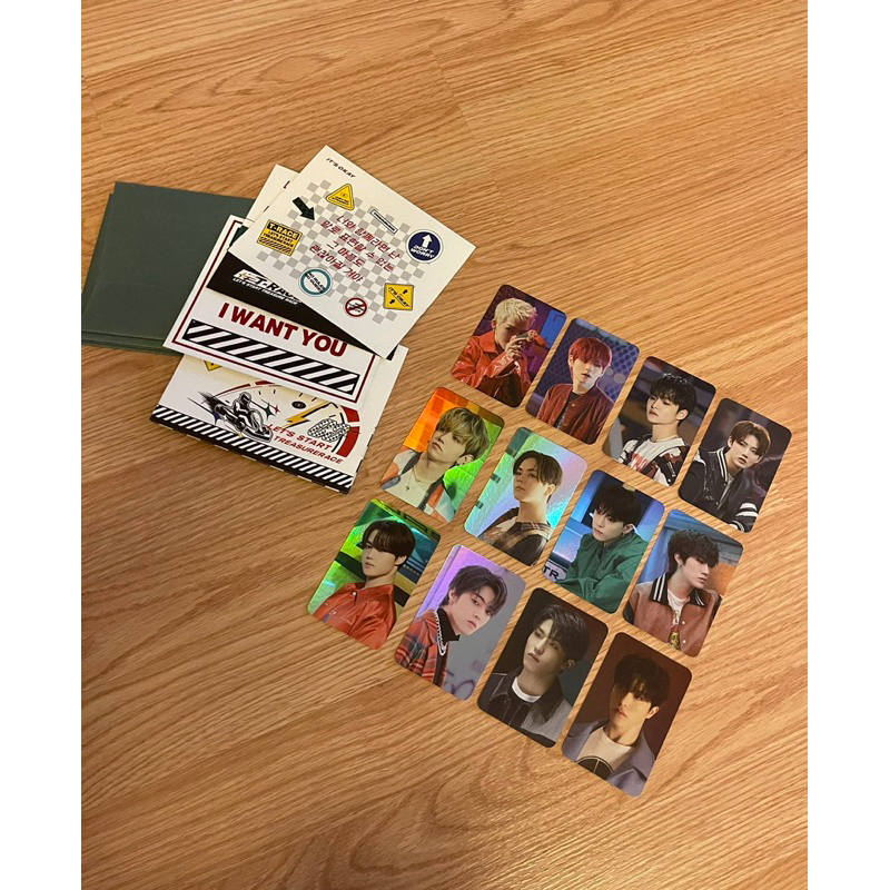 พร้อมส่ง lyrics photocard set jikjin treasure