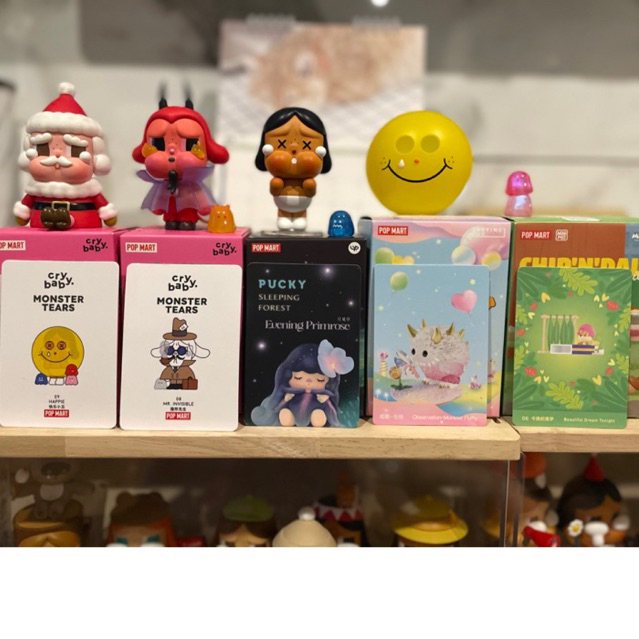 กล่องสุ่ม ระบุตัว crybaby pucky mucky chip’n’ dale art toys