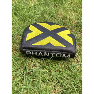 Golf Cover Putter Phantom Mallet design Grey Yellow