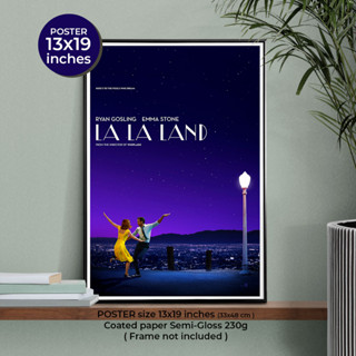 La La Land POSTER - Ryan Gosling,Emma Stone โปสเตอร์ภาพขนาด 33X48 cm