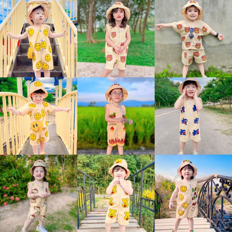 ชุดรอมเปอร์เด็ก ชุดมินิมอลเด็ก ชุดเด็ก ชุดพื้นเมือง ผ้าฝ้าย