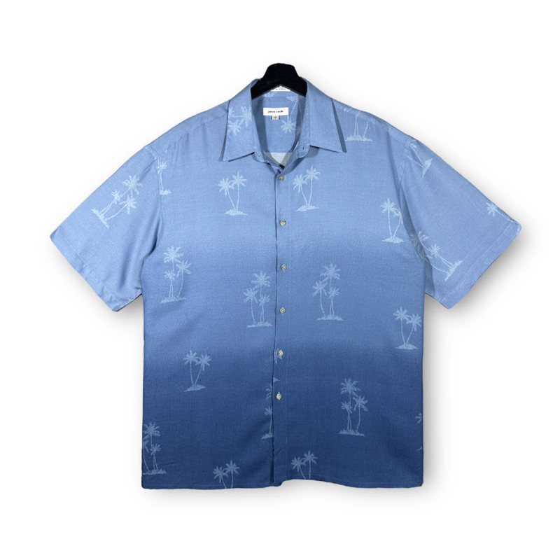 รอบอก50” Pierre Cardin เสื้อฮาวายมือสอง : XL