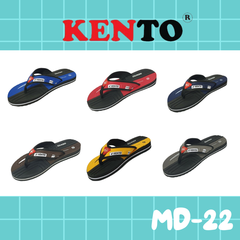 Flip Flops 149 บาท รองเท้าแตะหนีบ KENTO MD 22 36-46 “สินค้าที่คุณต้องมี ” Men Shoes