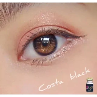 คอนแทคเลนส์ Costa Chic Black / Choco - Gaezz Secret ขนาดมินิสีดำ/สีช็อคโก้ มีสายตาถึง -10.00