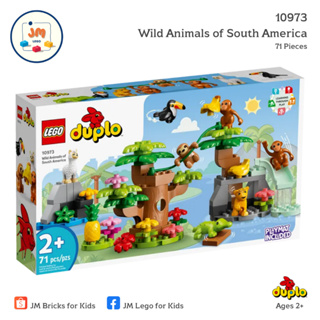 LEGO Duplo 10973 Wild Animals of South America (71 Pieces) สำหรับเด็กอายุ 2 ปีขึ้นไป Brick Toy ตัวต่อ เลโก้ ของเล่น