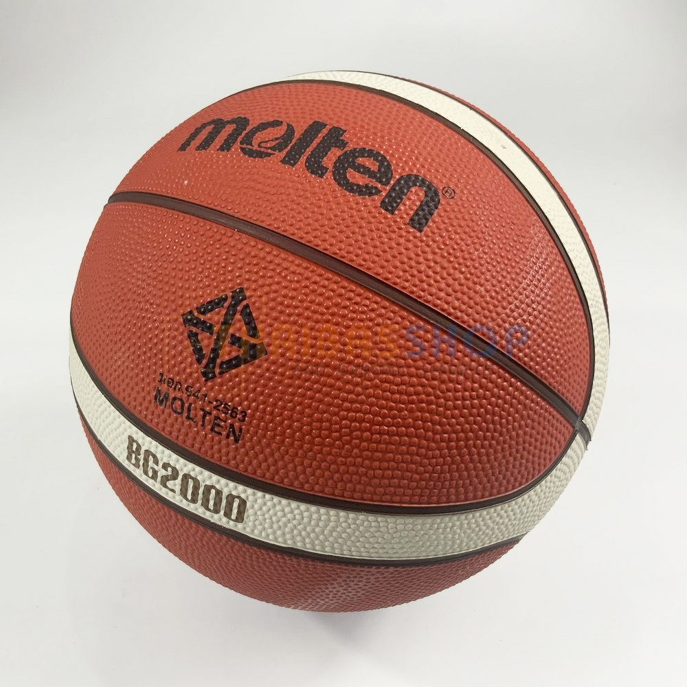 (ของแท้ 100%) บาสเกตบอล ลูกบาสยาง Molten รุ่น BG2000 (B7G2000) ลูกบาส size7 ลูกบาสเกตบอล