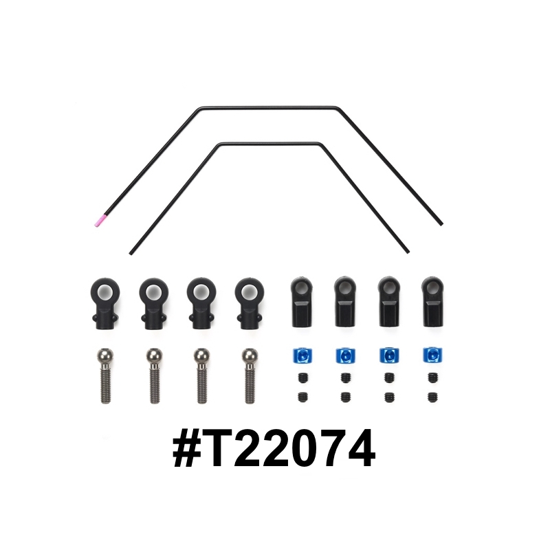 TAMIYA 22074 XV-02RS STABILIZER SET (FRONT & REAR) สำหรับ TAMIYA XV-02RS