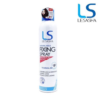 สเปรย์จัดแต่งทรงผม Lesasha Natural Hold Fixing Spray 200 ml เลอซาช่า เนเชอรัล โฮล ฟิกซิ่งสเปรย์ Lesasha Fixing Spray