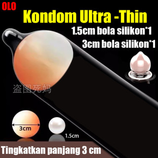 🔥ถุงยางอนามัยแบบบางพิเศษเพียง 0.01 มิล(บรรจุลูกซิลิโคน 1.5 ซม. 1 ชิ้น + ลูกซิลิโคน 3 ซม. 1 ชิ้น + ถุงยางอนามัย 1 ชิ้น)