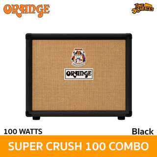 Orange SUPER CRUSH 100 COMBO Black Guitar Amp 100 watts แอมป์กีต้าร์ คอมโบ้ ขนาด 100 วัตต์ สีดำ