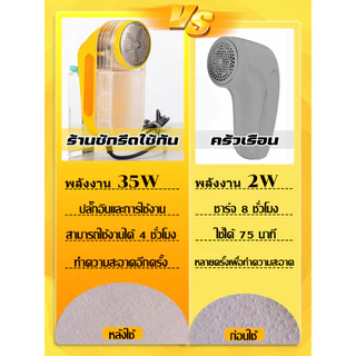 เครื่องตัดขุยผ้า 35W พลังใหญ่ แบบเสียบปลั้ก กำจัดขนบนเสื้อผ้า เครื่องกำจัดขุยผ้า