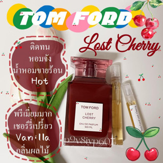 【ของแท้💯จัดส่งทันที✈️】Tom Ford Soleil Neige &amp; Lost Cherry &amp; Rose Prick &amp; Oud Wood &amp; White Suede EDP 2ML/5ML/10ML