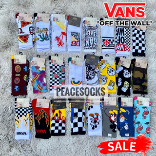 Vans ถุงเท้าแวน ลายเท่ๆ พร้อมส่งในไทย