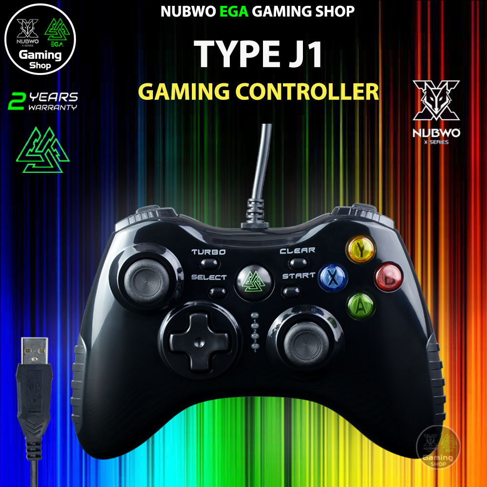🎮 GAMING EGA TYPE J1 JOY Controller จอยเกม Joystick USB เกมส์ ประกันศูนย์ 2 ปี GAMING WIRED GAME CON