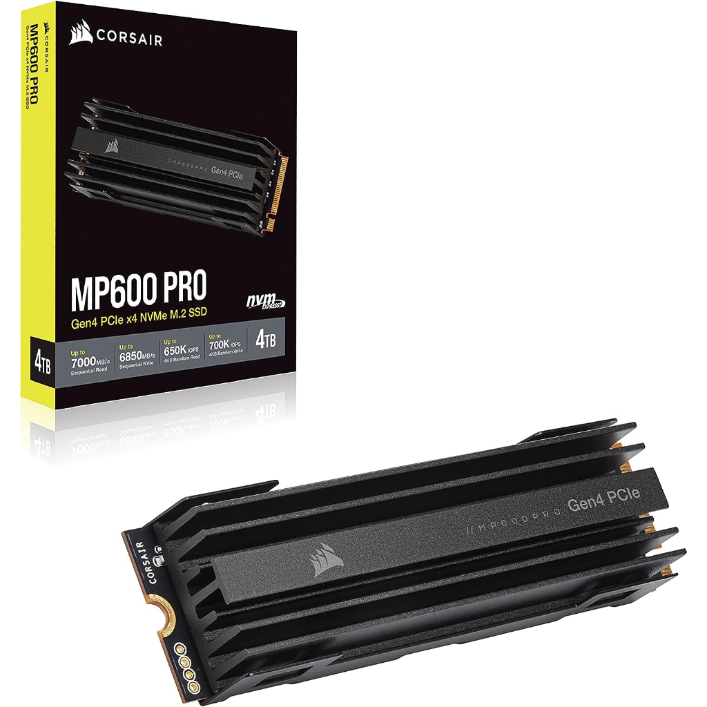 CORSAIR MP600 PRO 4TB BLACK M.2