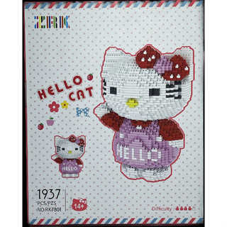 ตัวต่อ Hello Cat จำนวน 1,937 ขิ้น ZRK_RK7801