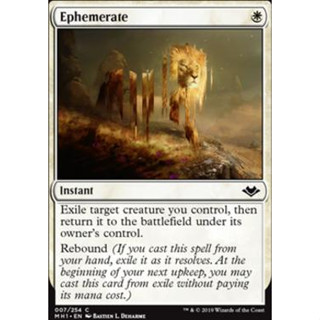 Ephemerate  การ์ด Magic The Gathering ของแท้ จากชุด Modern Horizons