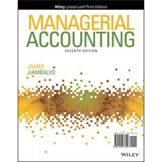 (EBOOK/ 1 year access)/Managerial Accounting, 7th Edition By Jiambalvo