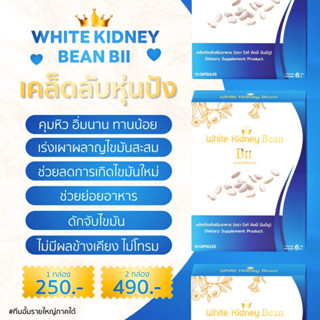 ไวท์ คิตนี บีนบีทู(WhiteKidneyBean)  2 กล่อง