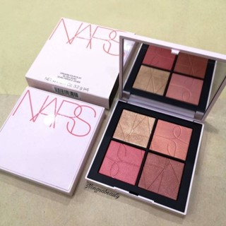 NARS ORGASM FOUR PLAY BLUSH QUAD (Limited Edition) พาเลต์ปัดแก้มนาร์ส รวมปัดแก้มและไฮไลท์ไว้ในตลับเดียว Nongnabeauty