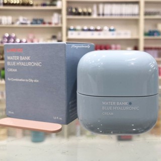 Laneige Water Bank Blue Hyaluronic Cream For Combination to Oily Skin 50mlครีมเจลสำหรับผิวผสม-ผิวมัน เติมความชุ่มชื้นสดช