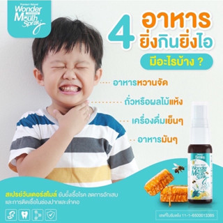 [ส่งฟรี] Wonder Smile วันเดอร์สไมล์ 𝗪𝗼𝗻𝗱𝗲𝗿 𝗠𝗼𝘂𝘁𝗵 𝗦𝗽𝗿𝗮𝘆 รักษาแผลในช่องปาก ฆ่าเชื้อโรค ฆ่าไวรัส และแบคทีเรีย