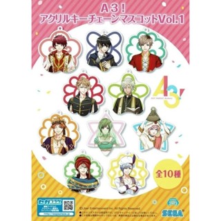 พวงกุญแจ​ลาย A3! Acrylic keychain mascot vol.1