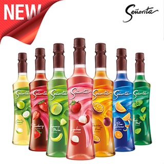 ไซรัปซินญอริต้า  750 มล. Senorita Flavoured Syrup 750 ml.