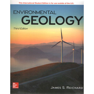 [หนังสือ] Environmental Geology ตำรา สิ่งแวดล้อม ธรณีวิทยา geology วิทยาศาสตร์ โลก earth science science textbook