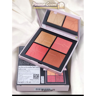 แท้ป้ายไทยถูกมากบ้าบอ Nars Orgasm Four Play Blush Quad สีSWINGER