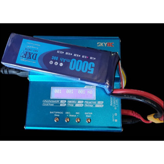 DXF 5000Mah 11.1V(3S)   /  22.2V(6S)  80C-160C  155mm แบต ลิโพ รถ เรือ เครื่องบิน โดรน อื่น ๆ